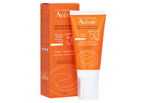 Avène Sunsitive Sonnencreme SPF 50+ ohne Duftstoffe – PZN 5874620 (PZN 5874620)