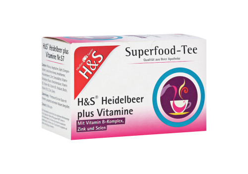 H&S Heidelbeer plus Vitamine Filterbeutel – PZN 13901354 (PZN 13901354)