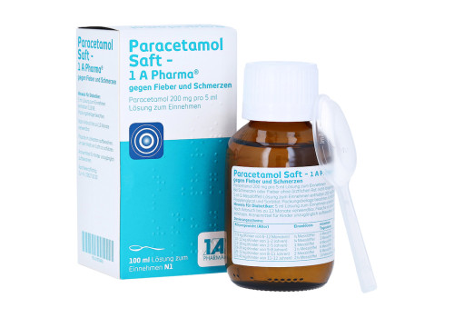 PARACETAMOL Saft-1A Pharma gg.Fieber u.Schmerzen – PZN 1970485 (PZN 1970485)