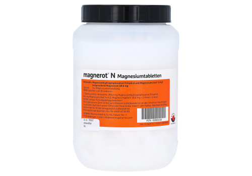 Magnerot N Magnesiumtabletten – PZN 6966436 (PZN 6966436)