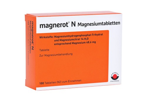 Magnerot N Magnesiumtabletten – PZN 6963343 (PZN 6963343)