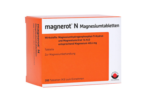 Magnerot N Magnesiumtabletten – PZN 6963366 (PZN 6963366)