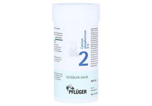 BIOCHEMIE Pflüger 2 Calcium phosphoricum D 6 Tabl. – PZN 6318789 (PZN 6318789)