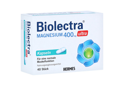 Biolectra Magnesium 400 mg ultra Kapseln – PZN 10043631 (PZN 10043631)