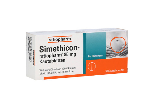 Simethicon-ratiopharm 85mg – PZN 1364796 (PZN 1364796)