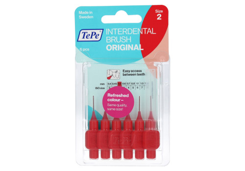 Tepe Interdentalbürste 0,5mm rot – PZN 7641305 (PZN 7641305)