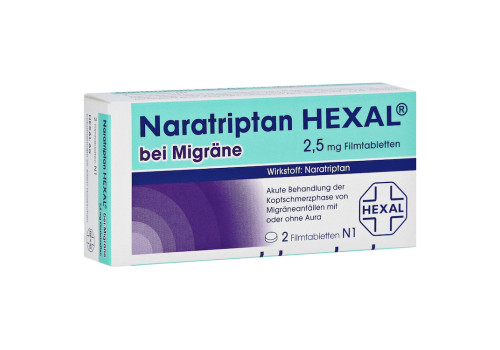 Naratriptan HEXAL bei Migräne 2,5mg – PZN 9334719 (PZN 9334719)