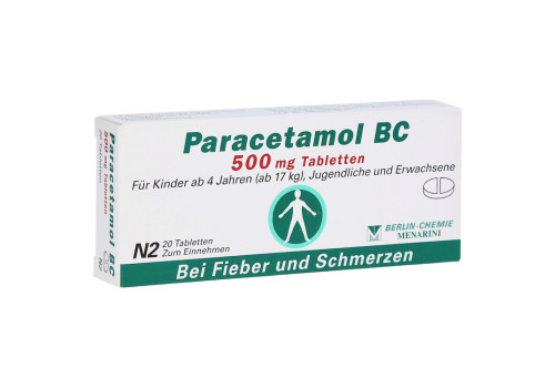 Paracetamol BC 500mg – PZN 4088380 (PZN 4088380)