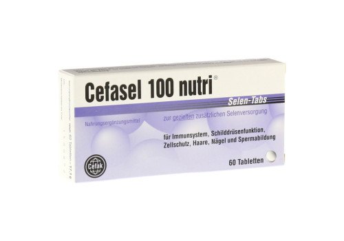 Cefasel 100 Nutri Selen-Tabs – PZN 10549218 (PZN 10549218)