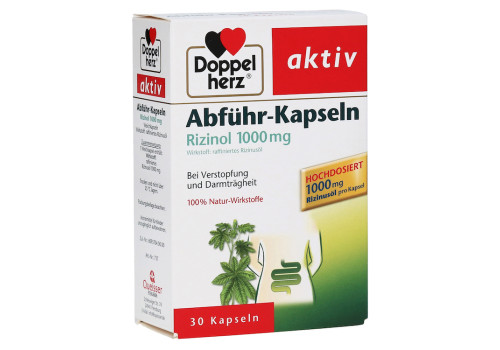 Doppelherz Abführ-Kapseln Rizinol 1000mg – PZN 1534672 (PZN 1534672)