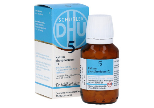 BIOCHEMIE DHU 5 Kalium phosphoricum D 3 Tabletten – PZN 2580579 (PZN 2580579)