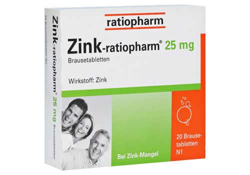 Zink-ratiopharm 25mg – PZN 813252 (PZN 813252)