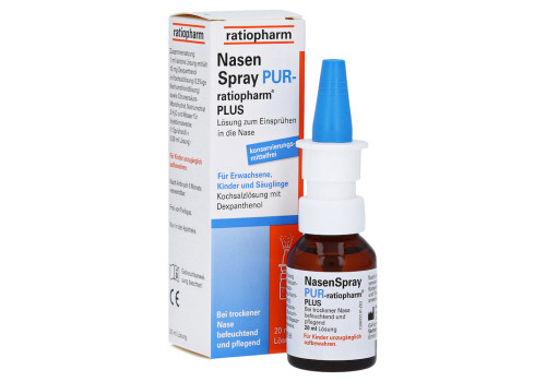 Nasenspray PUR ratiopharm plus – PZN 5041423 (PZN 5041423)