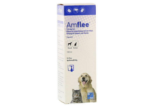 AMFLEE 2,5 mg/ml Spray Lösung f.Hunde/Katzen – PZN 10989466 (PZN 10989466)