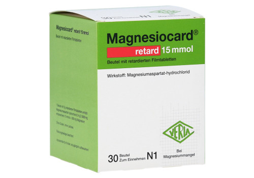 Magnesiocard retard 15 mmol – PZN 6800807 (PZN 6800807)