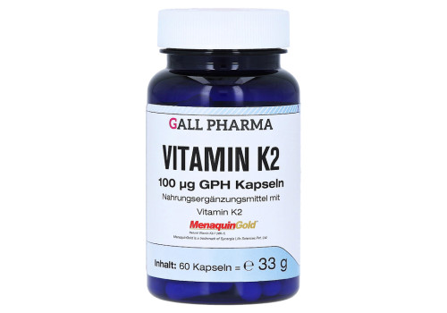 VITAMIN K2 100 µg GPH Kapseln – PZN 10337976 (PZN 10337976)