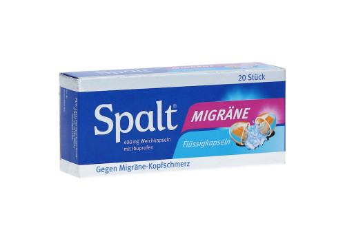 Spalt Migräne 400mg Weichkapseln – PZN 808044 (PZN 808044)