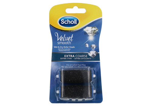 SCHOLL Velvet Smooth Express Pedi Ersatzrollen extra stark – PZN 10749963 (PZN 10749963)