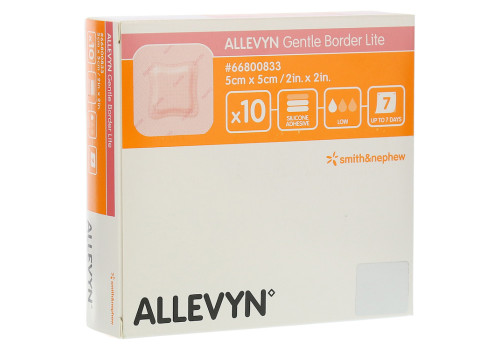 ALLEVYN Gentle Border Lite 5x5 cm Schaumverb. – PZN 10274922 (PZN 10274922)